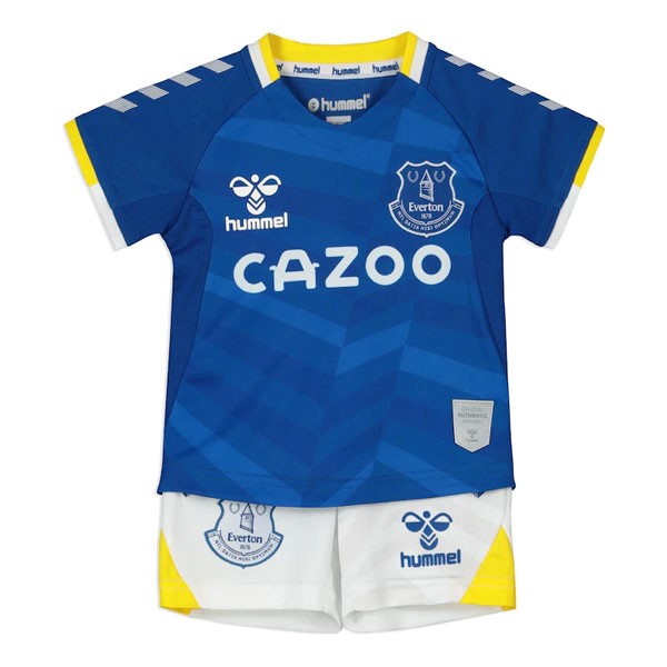 Camiseta Everton Replica Primera Ropa Niño 2021/22 Azul